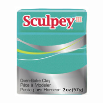 " Sculpey" III полимерная глина S302 57 г 538 жемчужно- зеленый