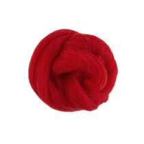 " Gamma" TFS- 050 " Шерсть для валяния" 100% полутонкая шерсть 50г №0042 красный